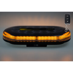 AKU LED rampa oranžová, 48xLED, magnet, 328mm, ECE R65 R10 sre2-bat865RE