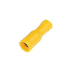 Objímka kruhová 5,0 mm žlutá, 100 ks 4001003