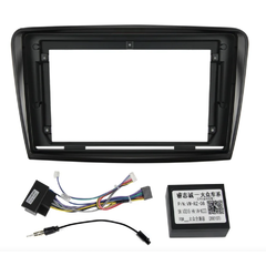 KXSKDSPR101 Rámeček s napájecím kabelem pro 10,1" autorádio do Škoda Superb 2 CHR1491