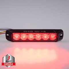 PROFI výstražné LED světlo vnější, červené, 12-24V, ECE R65 CH-060R
