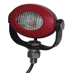 PROFI LED výstražné světlo 12-24V 3x3W červený ECE R10 92x65mm 911-e33r