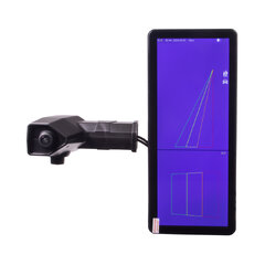 AHD kamerový set s monitorem 12,3", dvojitá kamera na rameni, DVR, levá strana sv125AHDMRL