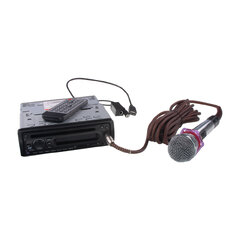 1DIN rádio pro autobusy s DVD/CD, 2x USB, SD, Bluetooth + HF, Mikrofon pro průvodce + prop HF 80825bus