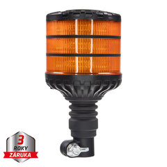 LED maják, 12-24V, 24xLED oranžový, na držák, ECE R65 wl828hr