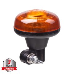 LED maják, 12-24V, 18xLED oranžový, na držák, ECE R65 wl821hr