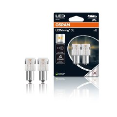 OSRAM LED 12V P21W BA15s oranžová (2ks) Duo-blister 7506DYP-2BL