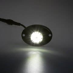 PROFI výstražné LED světlo vnější bílé, 12-24V, ECE R10 kf315-1W