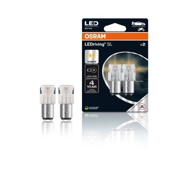 OSRAM LED 12V P21/5W BAY15d oranžová (2ks) Duo-blister 7528DYP-2BL