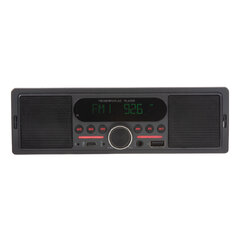 1DIN autorádio Bluetooth/USB/USB-C/AUX, s vestavěnými reproduktory scc254btr
