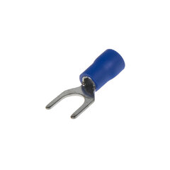 Kabelová vidlička M6 modrá, 100 ks 4001605