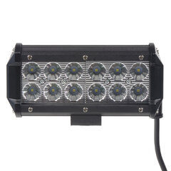 LED světlo obdélníkové, 12x3W, 167x80x65mm wl-822