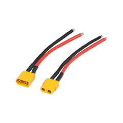 Napájecí konektor XT60 samice+samec, 2-pólový s vodiči 42xt60A