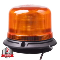 LED maják, 12-24V, 16x5W LED oranžový, magnet, ECE R65 wl822