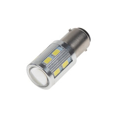 LED BA15d (jednovlákno) bílá, 12-24V, 16LED/5730SMD 95281