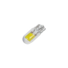 COB LED T10 bílá, 12V, celosklo 95cob-t10-3