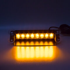 PREDATOR LED vnitřní, 8x3W, 12-24V, oranžový, 240mm kf750-2