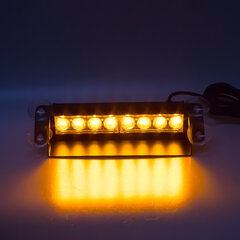 x PREDATOR LED vnitřní, 8x3W, 12-24V, oranžový, 233mm kf750-2