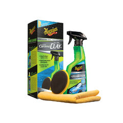 Meguiar's Hybrid Ceramic Quik Clay Kit - sada pro dekontaminaci laku s hybridním keramickým lubrikantem ED010