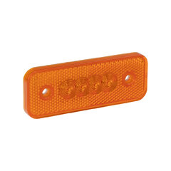 Boční obrysové světlo LED, oranžový obdélník, 12V, ECE kf664A12V