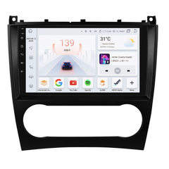 HIZPO KXBZW203 Autorádio 9" Android pro Mercedes W203, W209 Model: S9008 (8+128GB) CHR3063