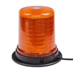 LED maják, 12-24V, 128x1,5W oranžový, pevná montáž, ECE R65 wl184fix
