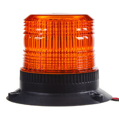 x Zábleskový maják, 12-24V, oranžový, pevná montáž