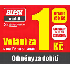 SIM karta s aktivovanou funkcí VoLTE SIM Blesk Mobil