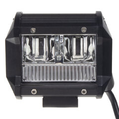 LED světlo obdélníkové bílé/oranžový predátor s pozičním světlem, 99x80x65mm