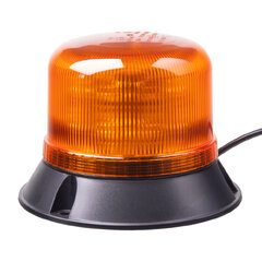 LED maják, 12-24V, 16x5W LED oranžový, pevná montáž, ECE R65 wl822fix