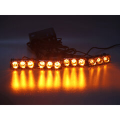 PREDATOR LED vnější bezdrátový, 12x LED 1W, 12V, oranžový kf326w