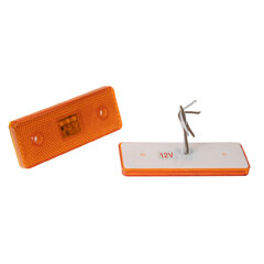 x Boční obrysové světlo LED, oranžové 12V kf660