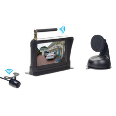 Bezdrátová parkovací kamera s LCD 4,3" displejem cw2-set433