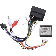 2DIN Propojovací kabel s CANBUS pro autorádio - FAKRA (MOST) do 16PIN - Mercedes-Benz A / B / ML / GL / R / Vito / Viano CC035