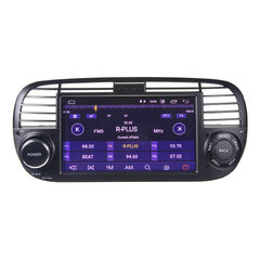 Autorádio pro Fiat 500 s 7" LCD, Android 10.0, WI-FI, GPS, Carplay, Bluetooth, 2x USB 80812a