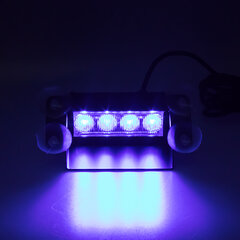 PREDATOR LED vnitřní, 4x3W, 12-24V, modrý, 146mm kf750-1blue