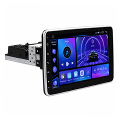 1DIN Autorádio s 10" LCD, Android, Wi-Fi, GPS, CarPlay, Bluetooth, 4G, 2x USB 80832A6