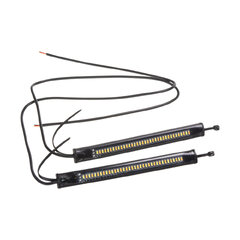 LED pásek, dynamické blinkry oranžová / poziční světla bílá, 12,5 cm 96UN12