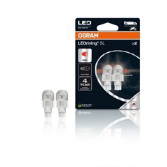 OSRAM LED 12V W16W W2,1x9,5d červená (2ks) Duo-blister 921DRP-2BL