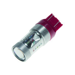 CREE LED T20 (7443) červená, 12-24V, 30W (6x5W) 95c-t20-30wr