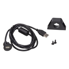 Prodlužovací kabel USB s panelem na palubní desku 1,8m pc7-226b