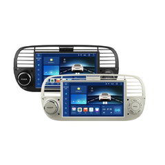 HIZPO FT5007001P Autorádio 7" Android pro Fiat 500 Barva rámečku: Černá, Model: 4SFT5007001P (4+32GB) CHR4SFT5007001BP