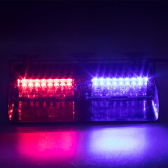PREDATOR LED vnitřní, 16x LED 3W, 12V, modro-červený kf740blre