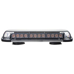 Rampa oranžová, 32LEDx1W, magnet, 12-24V, 440mm, ECE R10 kf15m