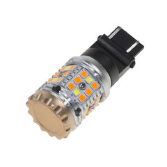LED T20 (3157) bílá/oranžová, CAN-BUS, 12V, 40LED/3030SMD 95cb276
