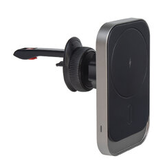 Univerzální QI držák pro telefony magnetický do mřížky ventilace (MagSafe compatible)
