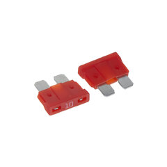 Pojistka nožová - 10A s LED, 10ks 4300110LED