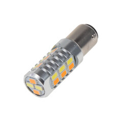 LED BAY15d (dvouvlákno) dual color, 12-24V, 22LED/5630SMD 95158