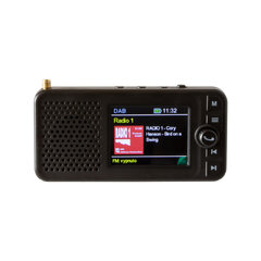 Multifunkční FM + DAB přijímač / Bluetooth HF + přehrávač / micro SD / FM modulátor / akumulátor dab-06b