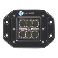 LED světlo hranaté, 6x3W, 122x92x80mm, ECE R10 wl-801F