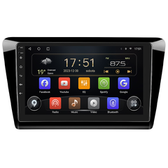 Isudar 2DIN autorádio T72-IEV75 Android, Škoda Rapid B484